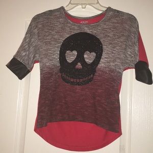 Skeleton blouse for kids